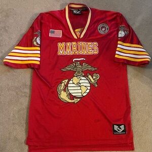 Rapid Dominance RD USMC US Marine Corps Jersey Mens Medium